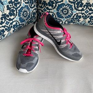 Nike Women’s Flyknit 1 - Grey and Pink